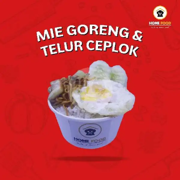 Mie Goreng + Telur Ceplok | Home Food, Cipondoh