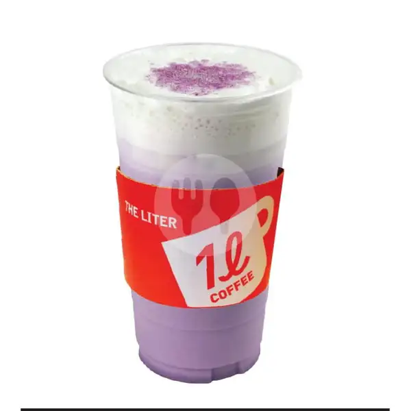 Taro Latte Hot (VENTI Size 24 oz) | The Liter, Summarecon Bekasi