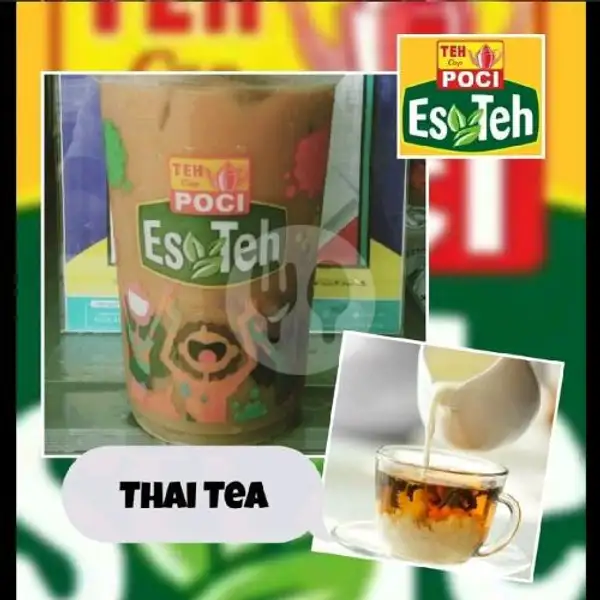 Es Teh Poci Thai Tea Gelas Besar | TEH POCI SIDODADI