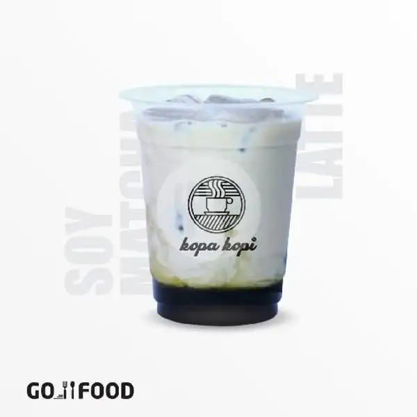 Ice Soy Matcha Latte | Kopa Kopi