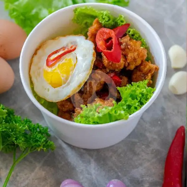 Ricebowl Ayam Lada Hitam | Kedai Kombo, Imam Bonjol