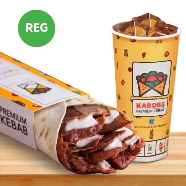 Reg Combobs Full Beef Kebab | KABOBS - Premium Kebab, BTC Fashion Mall