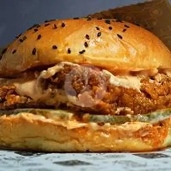 Buttermilk Chicken Burger | The Buffalo, Menteng