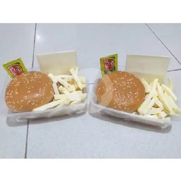 Paket Burger Ber 2 | Hot Chicken Wing 
