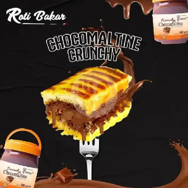 Roti Bakar Kasino Caramel Glaze + Chocomaltine | Roti Bakar & Kukus Nadira, Cimahi