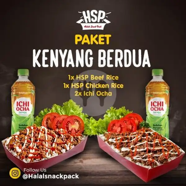 Paket Kenyang Berdua | HSP (Halal Snack Pack), Petojo Utara