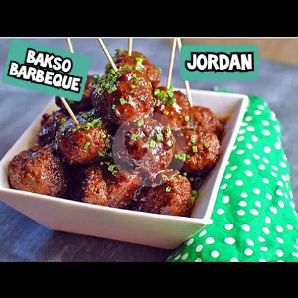 Bakso Ayam Barbeque (10Pcs) Gratis Nasi + Ice Tea | Ayam Geprek Jordan Full Pack, Kebo Iwa