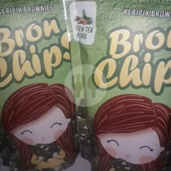 Bron Chips Green Tea | Es Potong Roti Espessia, Binong Permai