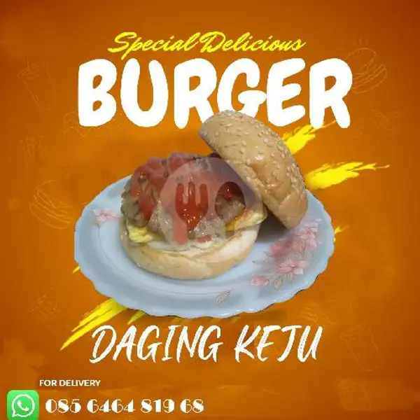 Burger Daging Keju | Kebab Stasiun