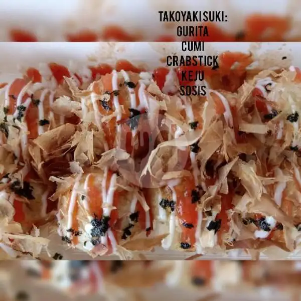Takoyaki Cumi Cumi isi 8 Bola | Akirei Foods : Takoyaki, Tteobokki and Rabokki, Permata Baloi