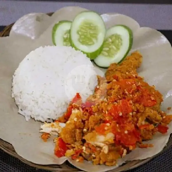 Nasi Ayam Geprek Super Pedas Plus Tahu Tempe | Korean Food, Gresik Kota