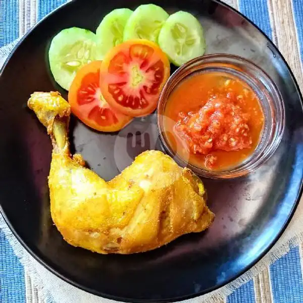 Ayam Goreng Lalapan ( Tanpa Nasi) | P&R Warung, Sidakarya