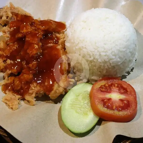 Paket Ayam Geprek Sauce Bbq Spicy Level 3 | Ayam Geprek Gold Chick, Nagoya