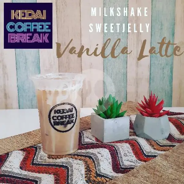 Milkshake Sweetjelly Vanilla Latte | Kedai Coffee Break, Curug