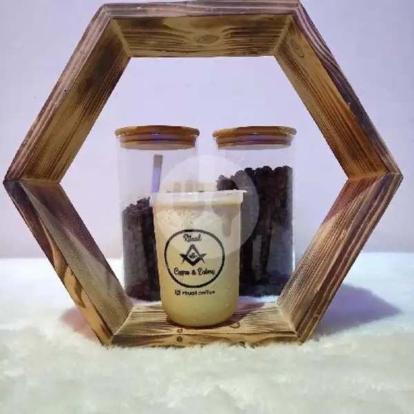 ice avocade coffee | Ritual coffee & eatery , perumahan YKB blok L nomor 6 