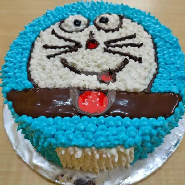 Tart BC karakter Doraemon | Super Roti Rumah Bekatul, Fatmawati