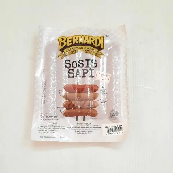 Bernardi Sosis Sapi 250 G Isi 6 Pcs | Frozza Frozen Food