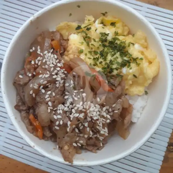 Egg Beef Spicy Donburi | Nuna Kitchen, Sepatan