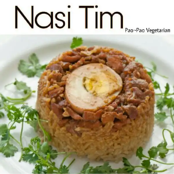 Nasi Tim | Pao-Pao Vegetarian, Payung Sekaki