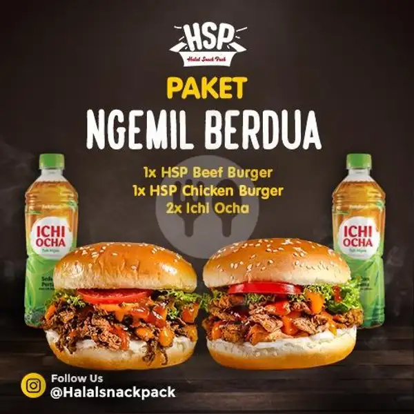 Paket Ngemil Berdua | HSP (Halal Snack Pack)