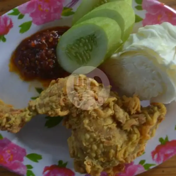 Ayam Goreng Tepung + Nasi | Geprek Upi-Upi, Cengkareng