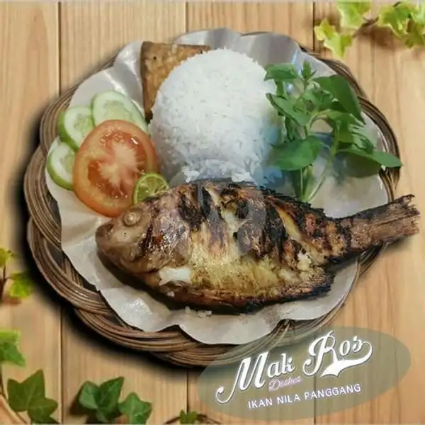 Ikan Nila Bakar (gratis Nasi + Tahu / Tempe) | Mak Ros Bebek & Ayam (Goreng/Panggang), Senen