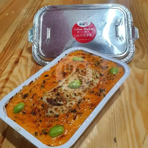 Salmon Mentaiko Rice | Street Sushi, Andir