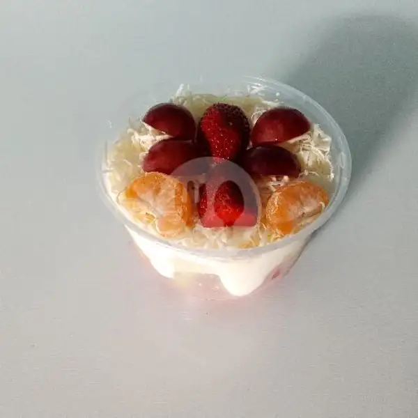 salad buah yogurt - keju 500ml | Salad Buah nyonya ruth