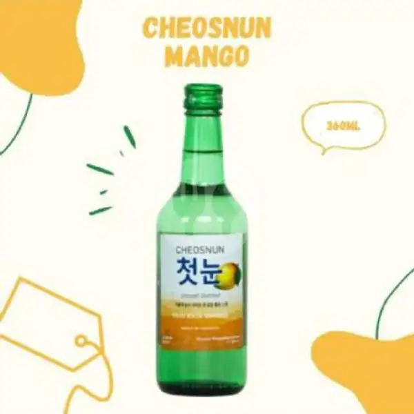 Soju Cheosnun Mangga + Free Yakult | Arnes Beer Snack Anggur & Soju