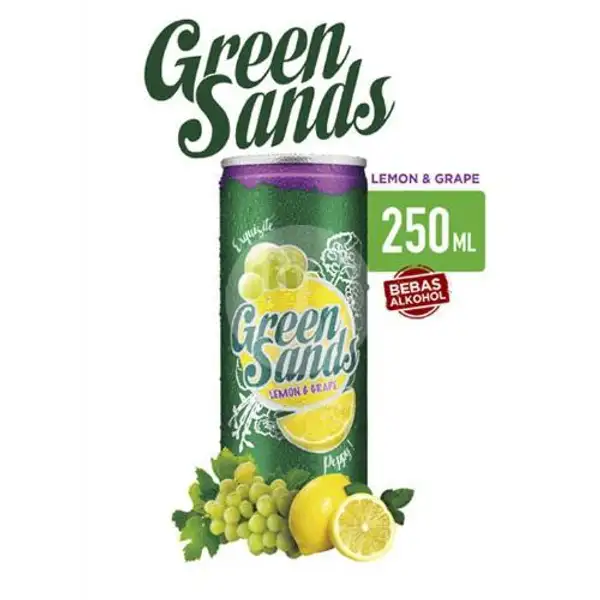 Green Sands Lemon Grape 250 Ml | Vhanessa Snack, Beer, Anggur & Soju, Puskesmas