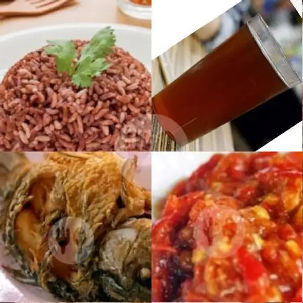 Nasi Merah Miramar | Kantin Santi Kurnia Enjoy, Suniaraja
