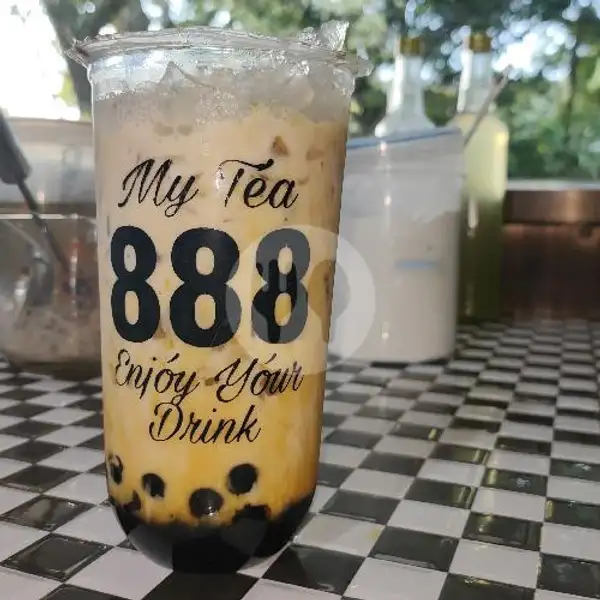 Milk Tea Brown Sugar Boba | Thai Tea (My Tea 888)