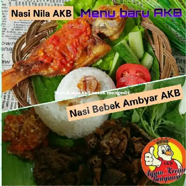 Nasi Bebek Ambyar AKB | Ayam Kremes Bengawan, Denpasar