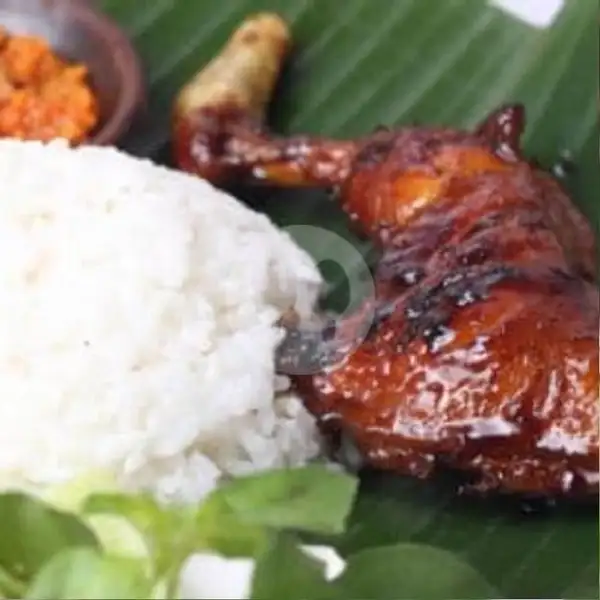 Ayam Bakar Madu + Nasi | Ayam Bakar Mpo Limehh, Mulya Jaya