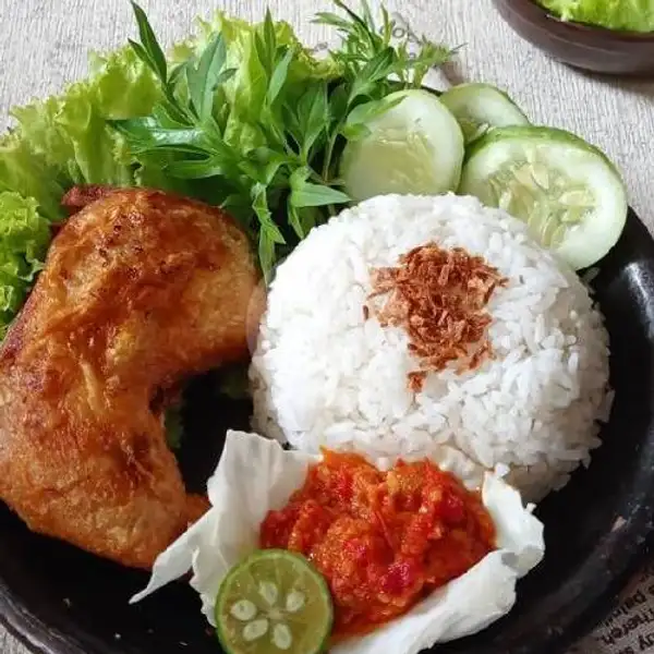 Pecel Ayam + Nasi | Sate Bebek Lingkar, Lingkar Selatan