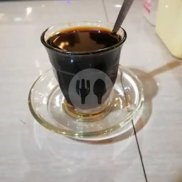 kopi hitam panas | Pecel Lele Ayam Kremes Ayah Jenggot Abi, Duren Sawit