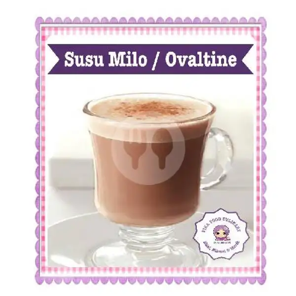 Susu Milo / Ovaltine Panas | Pecel Lele Dan Ayam Bakar Bumbu Kacang Purple House Cafe, Senen