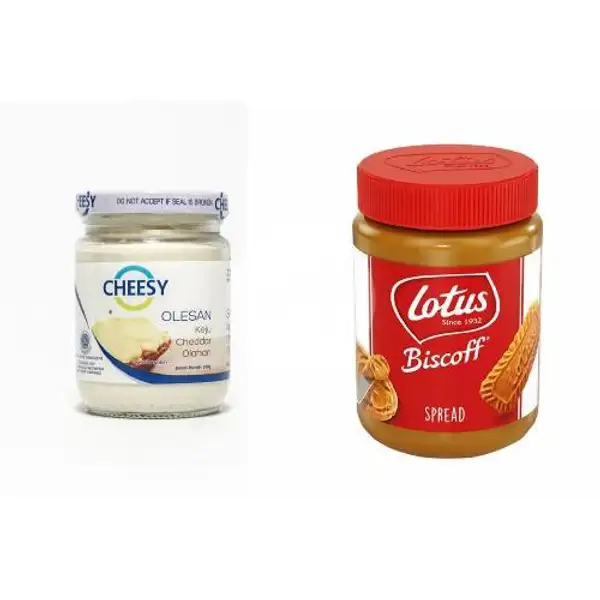 Cream Cheese - Lotus Biscoff ( L ) | Roti Bakar Pertama, Gunung Lempuyang