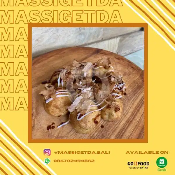 Takoyaki Gurita 8 Pcs | Corndog Hottang Massigetda