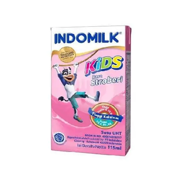 Indomilk Kids Stoberi 115ml | Dapoer Gurih, Cijerah