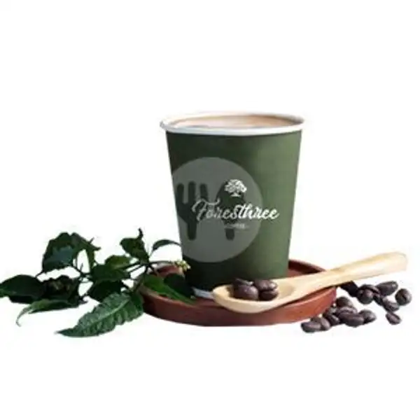 Kopi Susu Hazelnut (Hot) | Foresthree Coffee, Karawaci