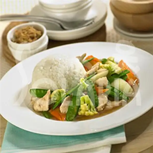 Nasi Ayam Cah Kapri | Solaria, Transmart Pangkal Pinang