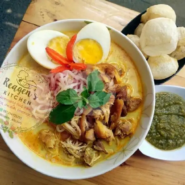 Laksa Shirataki Ayam | Bakmi Shirataki Reagens kitchen & Donat kentang, Tomang