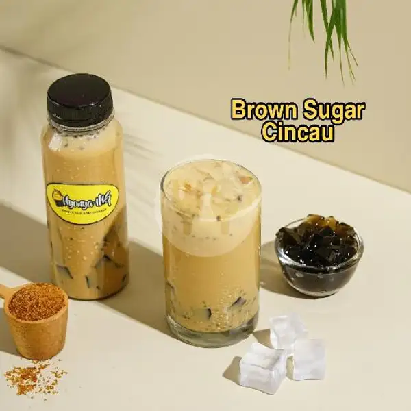 Brown Sugar Cincau | Brownies Pudding Nyonya MG, Bandung Wetan