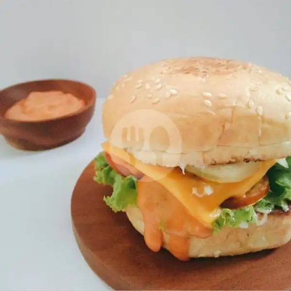 Chesse Burger | W I (warung ibu) Cihampelas Cimaung