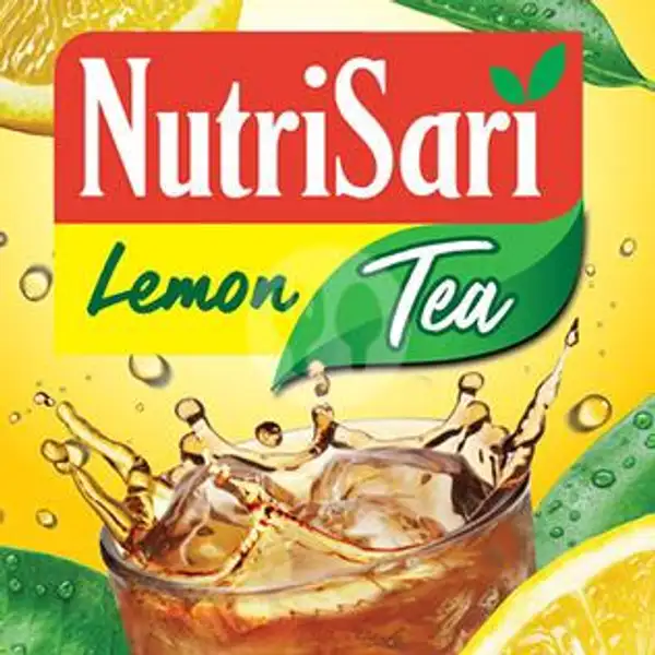 Es Nutrisari Lemon Tea | Pentol Bakar & Jajanan Bu Sibah, Sawahan