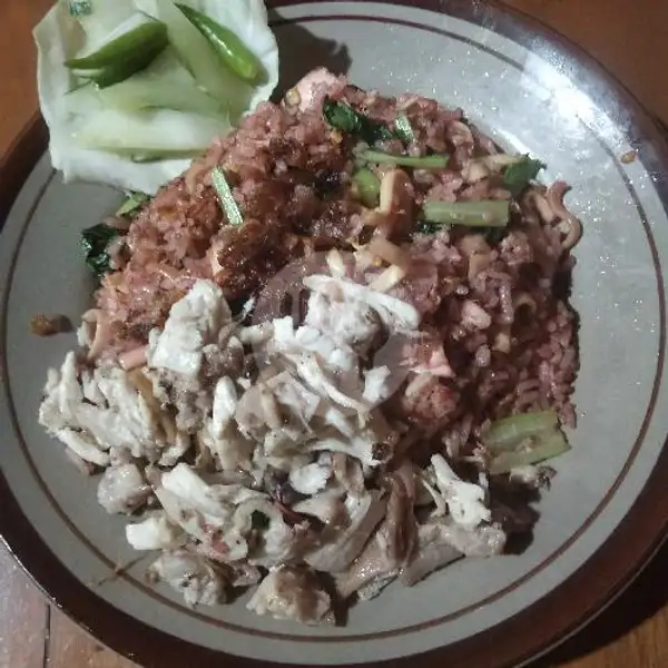 Nasi Goreng / Mawut Topping Ayam Suwir | Kawi Jaya Nasi Goreng, Bumiaji