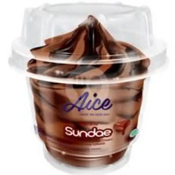 Aice Sundae Coklat 100ml | Ice Cream  Aice Srj