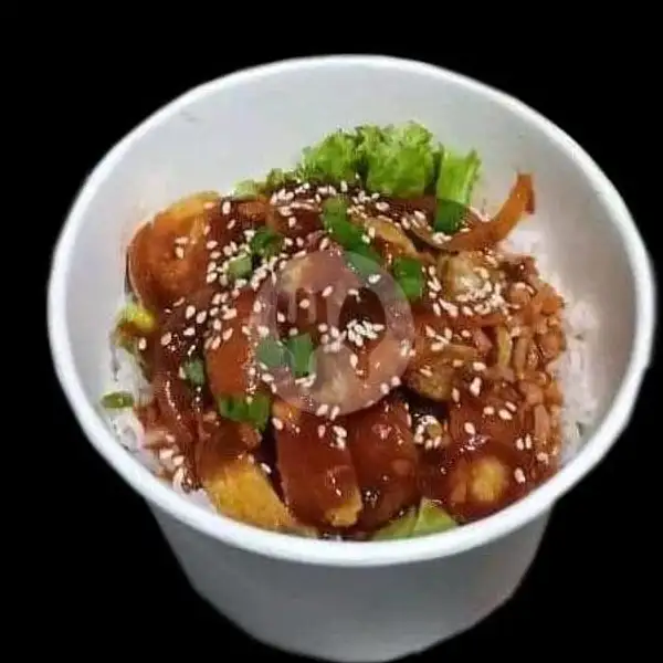 Rice Bowl Ayam saus Teriyaki | Idaman Rice Bowl