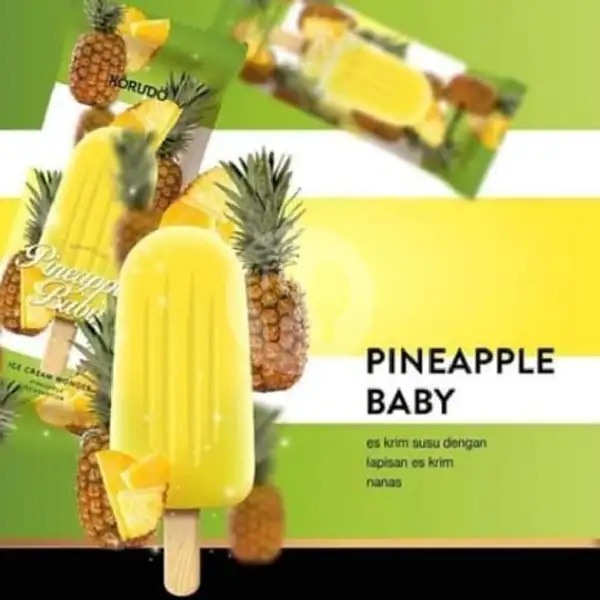 Korudo Pineapple Baby | Aice Ice Cream, Roxy